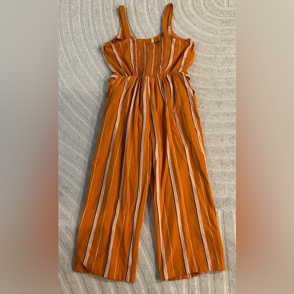 Lucky Brand Catalina Striped 100% Cotton Striped Causal Jumpsuit - XL - Picture 8 of 16